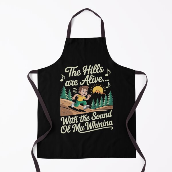 Item preview, Funny Marathon Runner Hills Are Alive With My Whining designed and sold by Idarmotar.