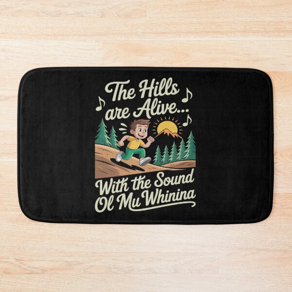 Item preview, Funny Marathon Runner Hills Are Alive With My Whining designed and sold by Idarmotar.