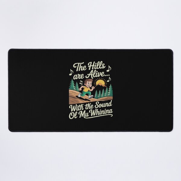Item preview, Funny Marathon Runner Hills Are Alive With My Whining designed and sold by Idarmotar.