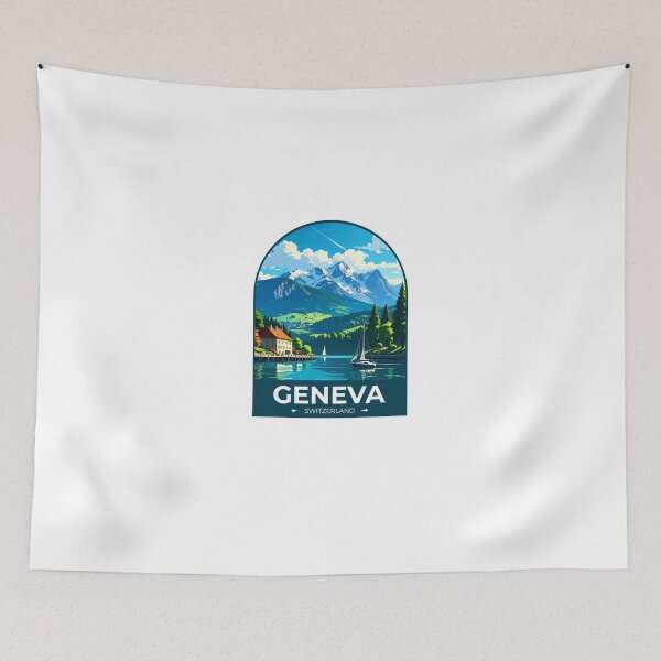 Item preview, Geneva Switzerland designed and sold by TulipaGraphics.