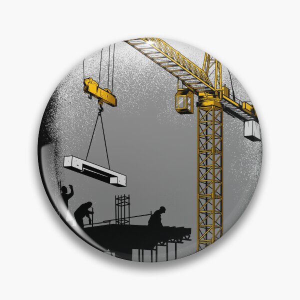 Item preview, The Power Of Tower Crane designed and sold by damnoverload.