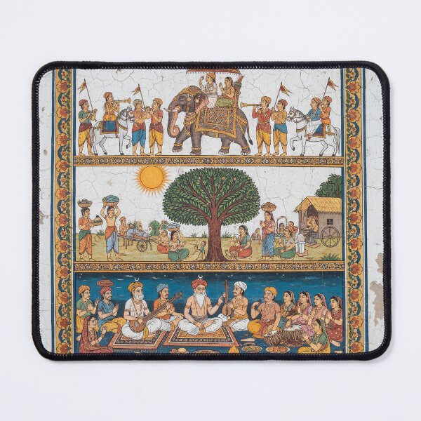 Item preview, Royal Procession and Harmony of Village Life designed and sold by digisetumedia.