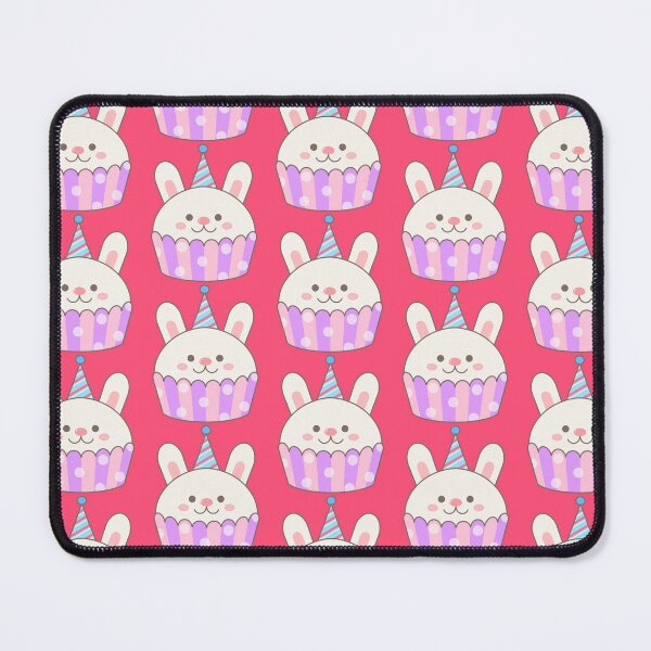 Item preview, Cute Bunny Rabbit character fancy cupcake designed and sold by nuchz.