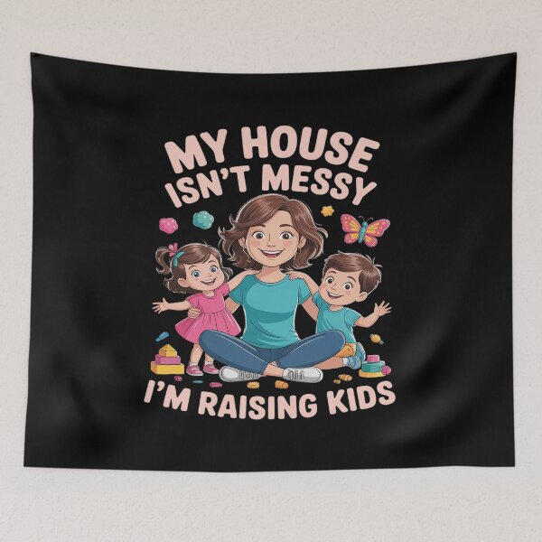 Item preview, Funny Mom Life Neon Motherhood Raising designed and sold by Idarmotar.