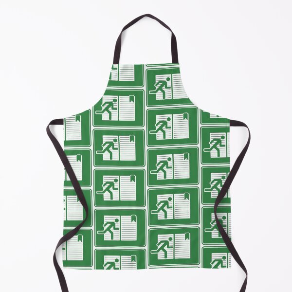 Item preview, Book Emergency Exit Sign Funny Bookish Read Books Librarian designed and sold by GrandeDuc.