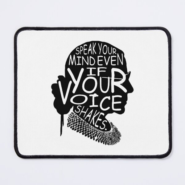 Item preview, Ruth Bader Ginsburg Speak Your Voice designed and sold by Ashackenna.