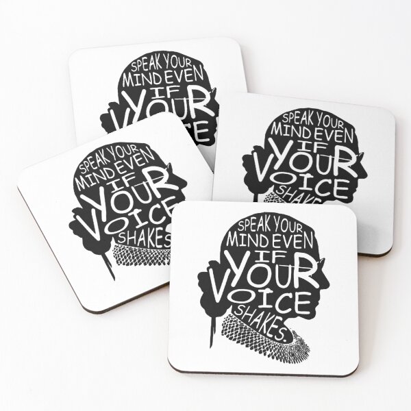 Item preview, Ruth Bader Ginsburg Speak Your Voice designed and sold by Ashackenna.
