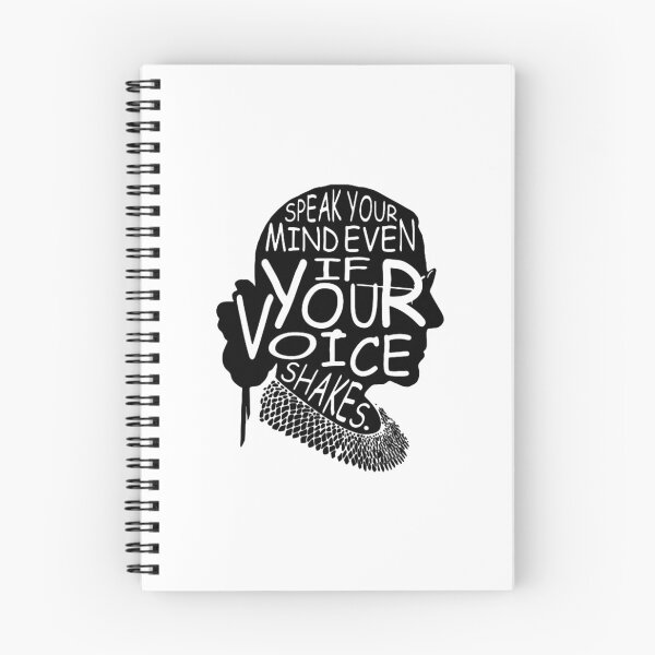 Item preview, Ruth Bader Ginsburg Speak Your Voice designed and sold by Ashackenna.