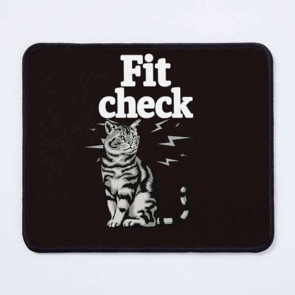 Item preview, Fit Check Cat – Stylish Feline Confidence designed and sold by Tadeusz1.
