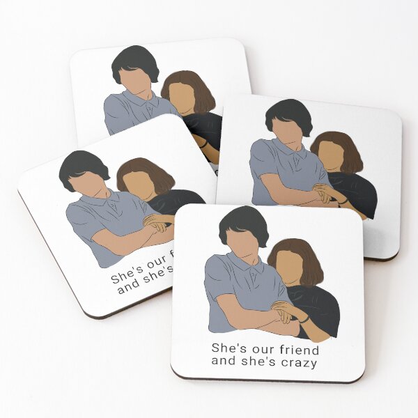 Item preview, Stranger things quotes | She's our friend and she's crazy  designed and sold by Fandom Universe.