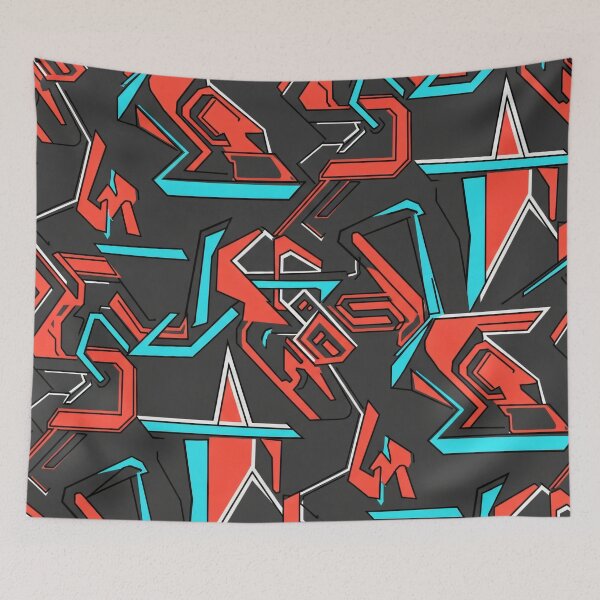 Item preview, Cyber Geometry Pattern designed and sold by Kaleidoscope Print.