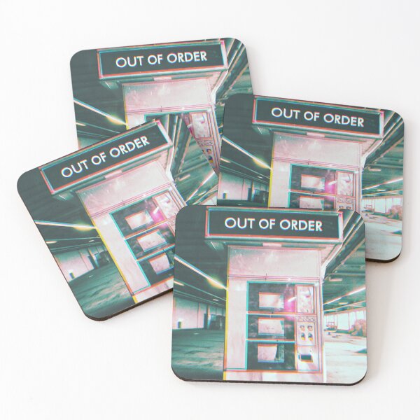 Item preview, Out of Order – Cyber Industrial Vending Machine Art    designed and sold by RelaxingDreams.