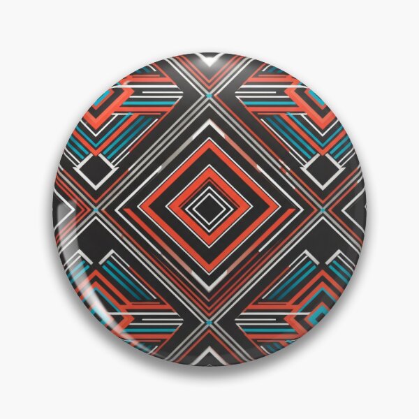 Artikelvorschau, Neon-Gitter-Diamanten entworfen und verkauft von Kaleidoscope Print.