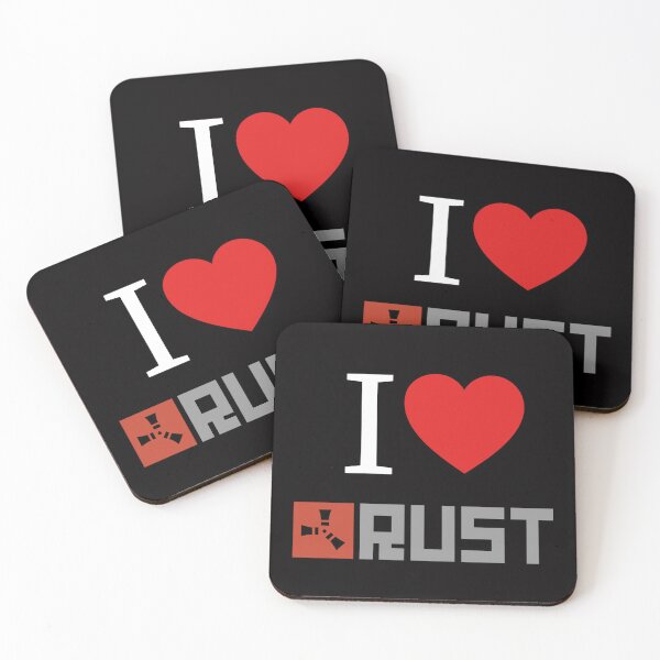 Item preview, I Love Rust - Original Black designed and sold by SpineCollector.