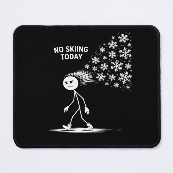Item preview, Funny No Skiing Today designed and sold by Jadiantukora.
