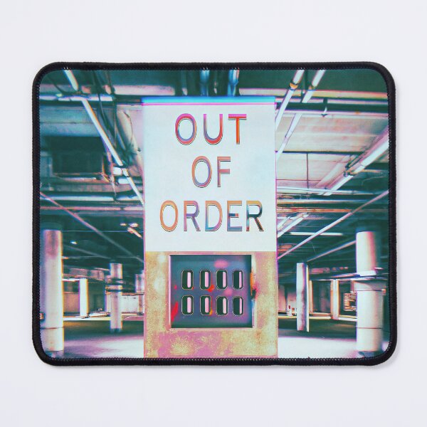 Item preview, Out of Order – Cyber Industrial Vending Machine Art    designed and sold by RelaxingDreams.