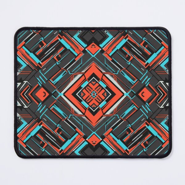 Item preview, Techno Matrix Pattern designed and sold by Kaleidoscope Print.