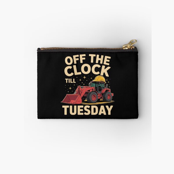 Item preview, Funny Off Duty Construction Worker Long Weekend designed and sold by Jadiantukora.