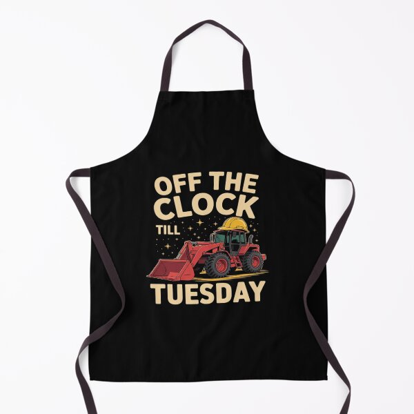Item preview, Funny Off Duty Construction Worker Long Weekend designed and sold by Jadiantukora.