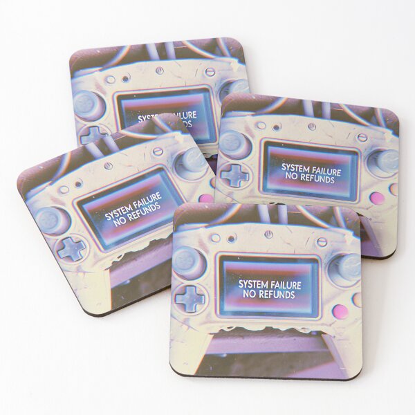 Item preview, System Failure No Refunds – Cyber Industrial Game Controller Art designed and sold by RelaxingDreams.