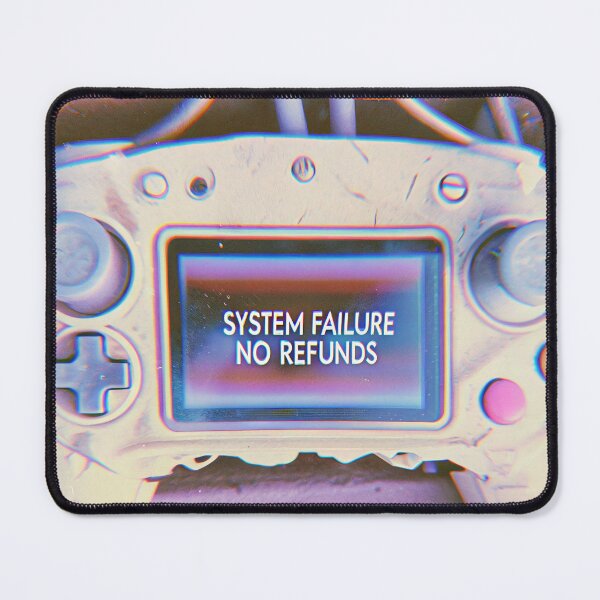 Item preview, System Failure No Refunds – Cyber Industrial Game Controller Art designed and sold by RelaxingDreams.