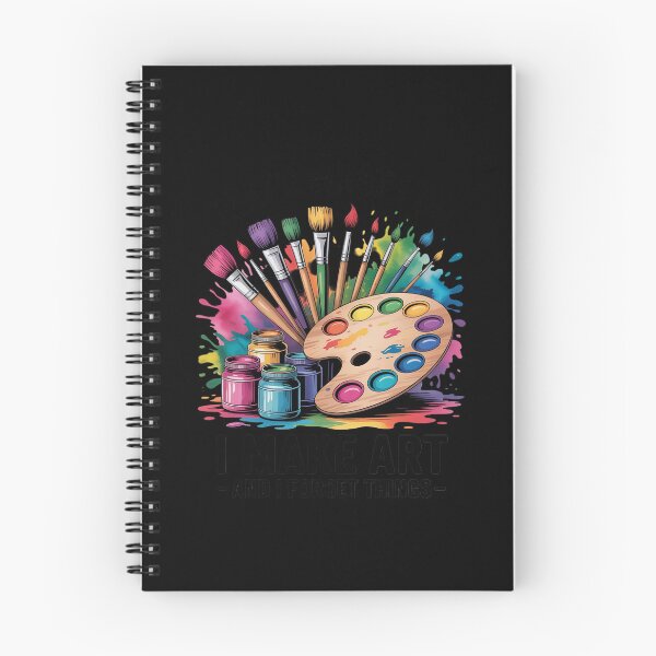 Item preview, Funny Painter Quote I Make Art and I Forget Things Painting designed and sold by Jadiantukora.
