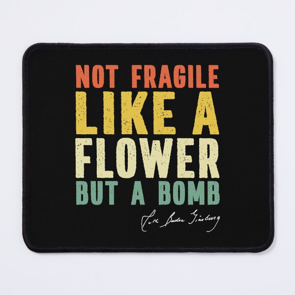 Item preview, Ruth Bader Ginsburg Not Fragile Bomb designed and sold by Ashackenna.
