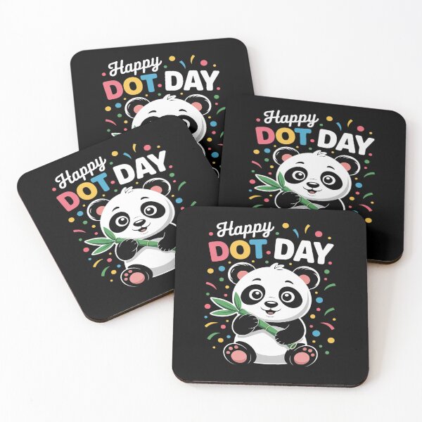Item preview, Funny Panda Lovers Polka Dots Happy Dot Day designed and sold by Jadiantukora.