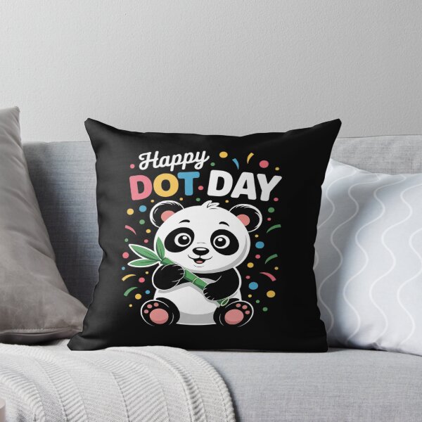 Item preview, Funny Panda Lovers Polka Dots Happy Dot Day designed and sold by Jadiantukora.