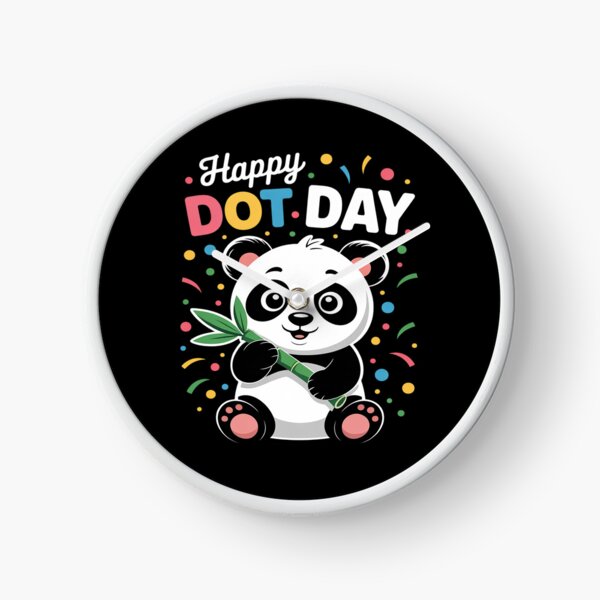 Item preview, Funny Panda Lovers Polka Dots Happy Dot Day designed and sold by Jadiantukora.