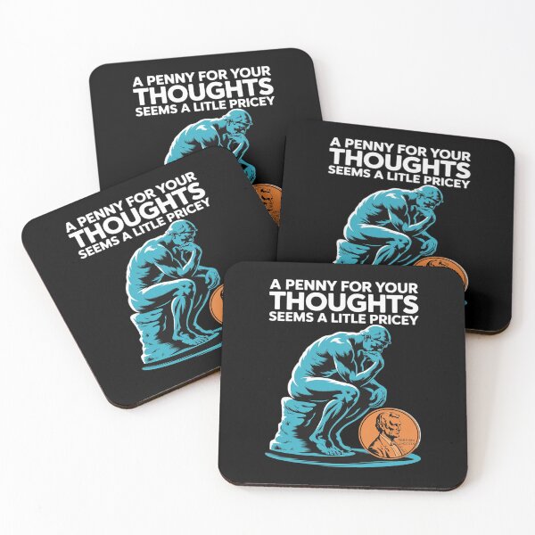 Item preview, Funny Penny for Your Thoughts designed and sold by Jadiantukora.
