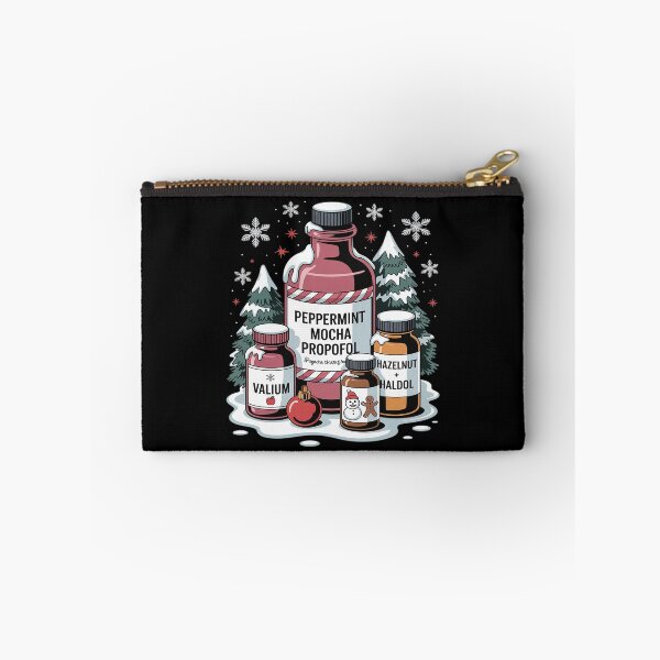 Item preview, Funny Peppermint Mocha Propofol ER ED ICU RN Nurse Christmas designed and sold by Jadiantukora.