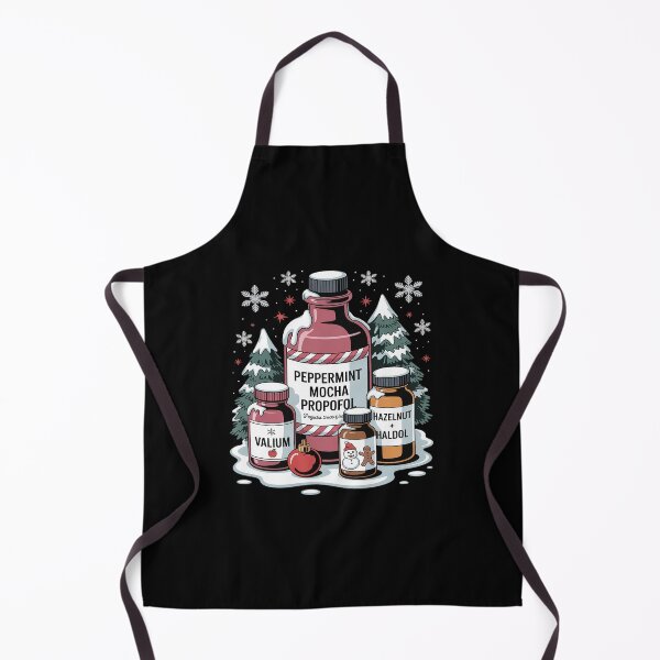 Item preview, Funny Peppermint Mocha Propofol ER ED ICU RN Nurse Christmas designed and sold by Jadiantukora.