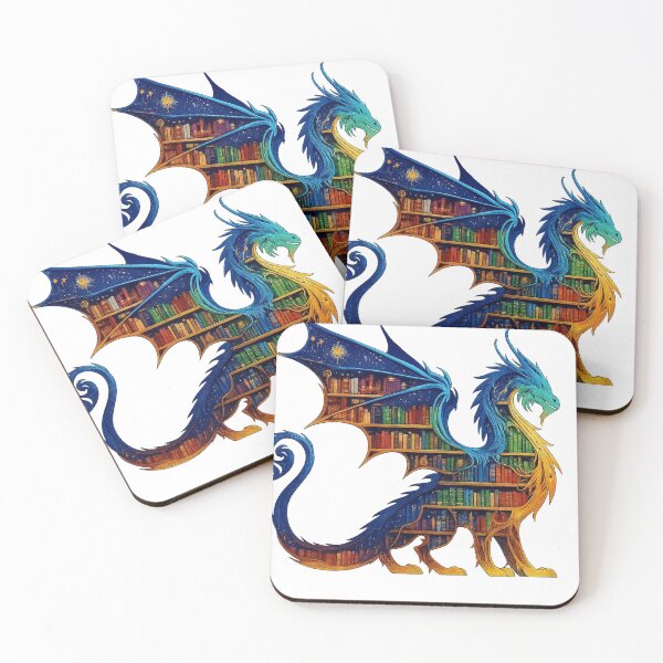 Item preview, Magical Dragon Shaped by Books designed and sold by PdliazM.