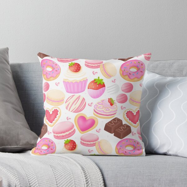 Item preview, Valentine Bakery Treats Pattern designed and sold by KJackArtwork.