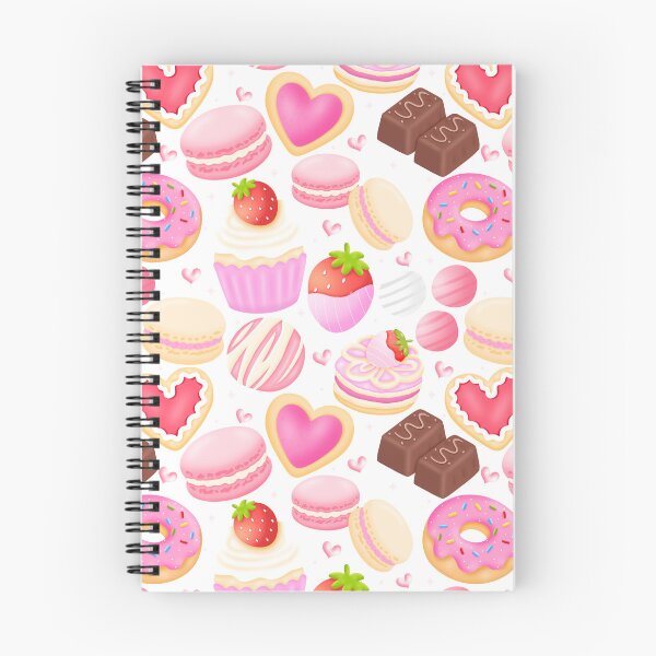 Item preview, Valentine Bakery Treats Pattern designed and sold by KJackArtwork.