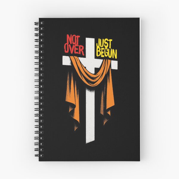 Item preview, Not Over. Just Begun. designed and sold by egospel.