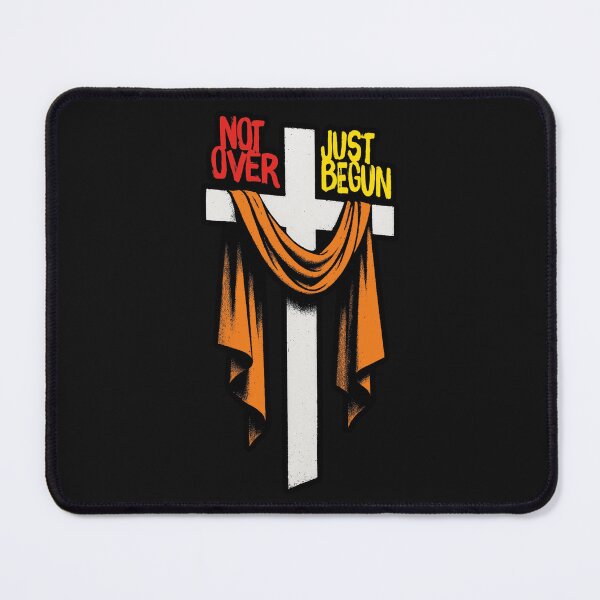 Item preview, Not Over. Just Begun. designed and sold by egospel.