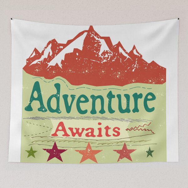 Item preview, Adventure Awaits Rustic Design designed and sold by MclaughlinGifts.