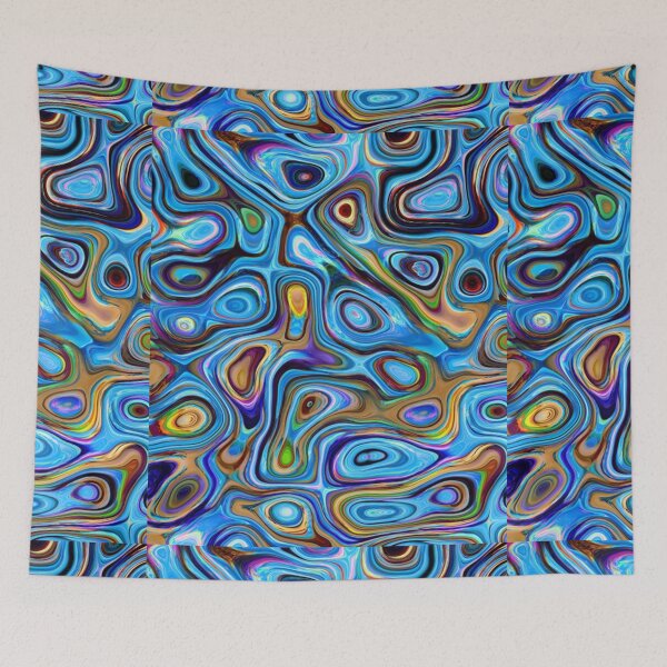 Item preview, abstract liquid pattern designed and sold by Indirwan1998.