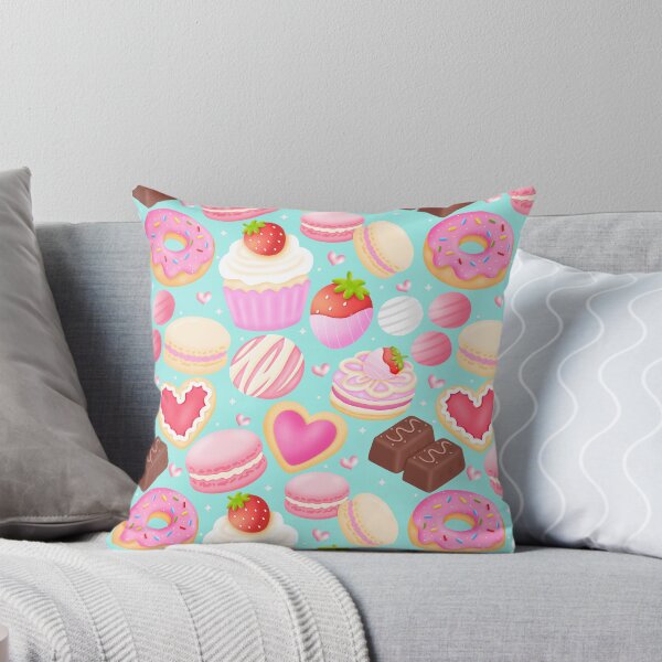 Item preview, Valentine Bakery Treats Pattern designed and sold by KJackArtwork.