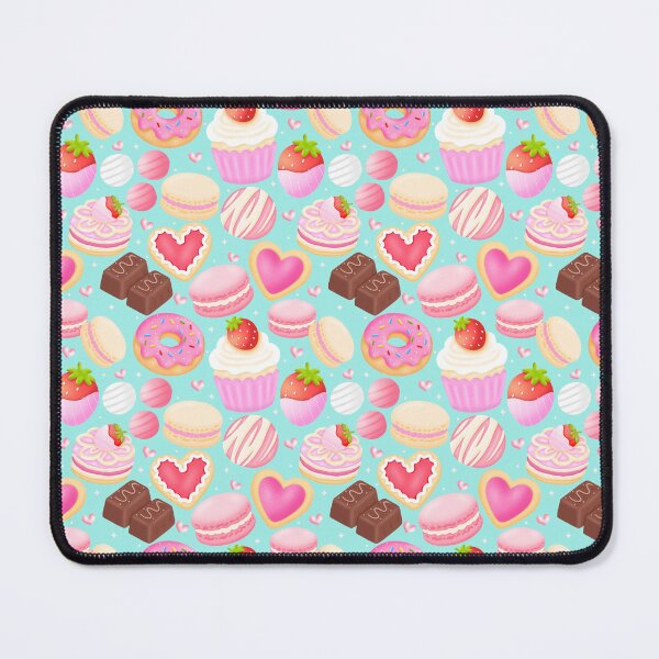 Item preview, Valentine Bakery Treats Pattern designed and sold by KJackArtwork.