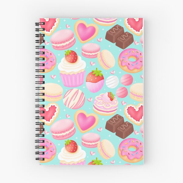 Item preview, Valentine Bakery Treats Pattern designed and sold by KJackArtwork.