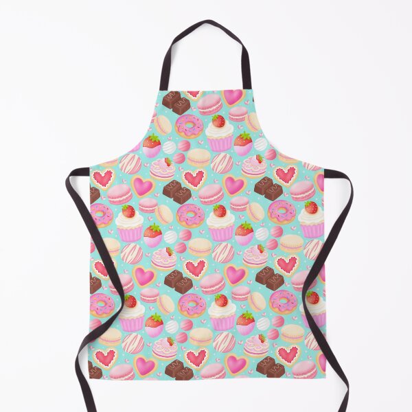 Item preview, Valentine Bakery Treats Pattern designed and sold by KJackArtwork.