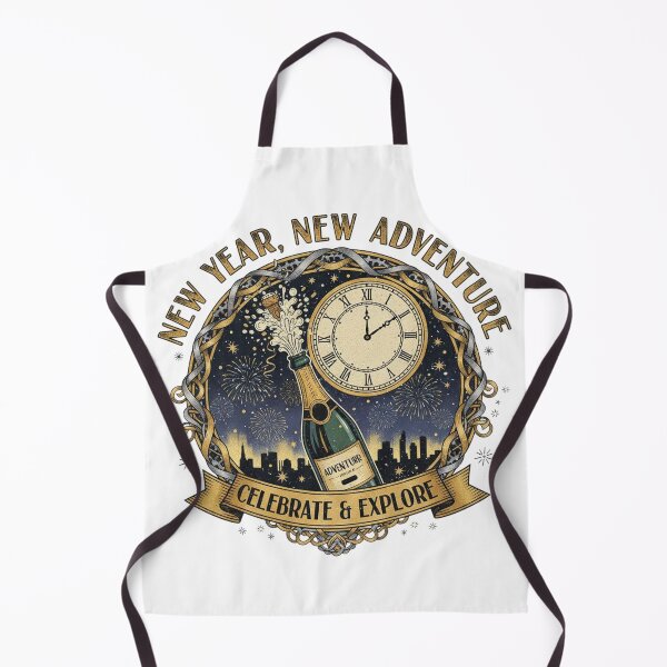 Item preview, New Year, New Adventure - Celebrate & Explore Midnight Countdown Design designed and sold by Sushikidsntoddlers.