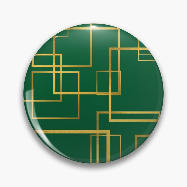 Item preview, Emerald & Gold Abstract Design by Irina Beazley  designed and sold by IrinaBeazley.
