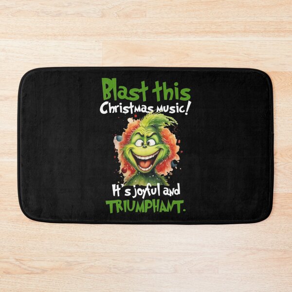 Item preview, Grinch – Blast This Christmas Music Funny Holiday Design designed and sold by Talia Isaac.