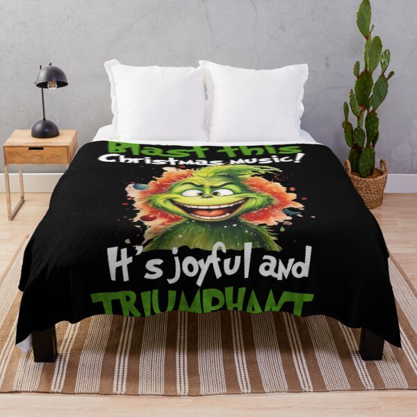 Item preview, Grinch – Blast This Christmas Music Funny Holiday Design designed and sold by Talia Isaac.