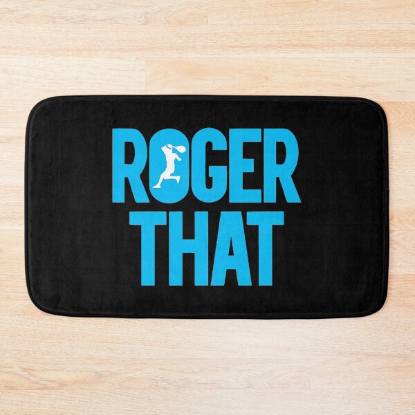 Item preview, Roger Federer Blue Text Logo designed and sold by Primrosele.