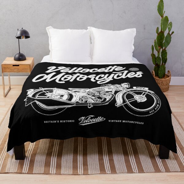 Item preview, Velocette Vintage Motorcycles - White designed and sold by IronFlyers.